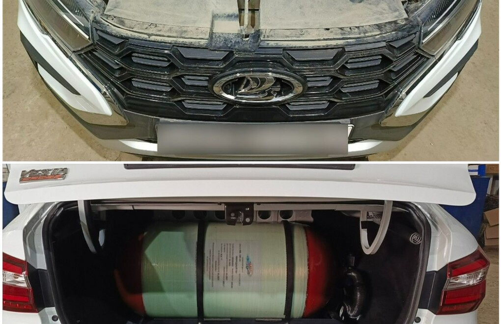 DIGITRONIC MP48 OBD с баллоном 100л. на а/м LADA VESTA GFL110