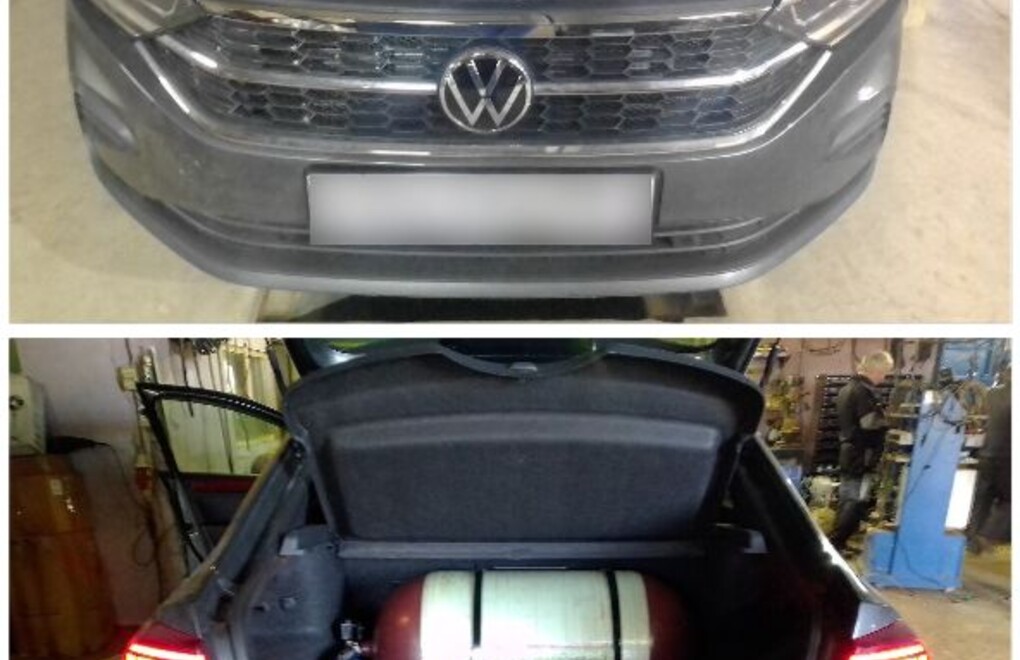 DIGITRONIC MP48 OBD с баллоном 90л. на а/м VOLKSWAGEN POLO