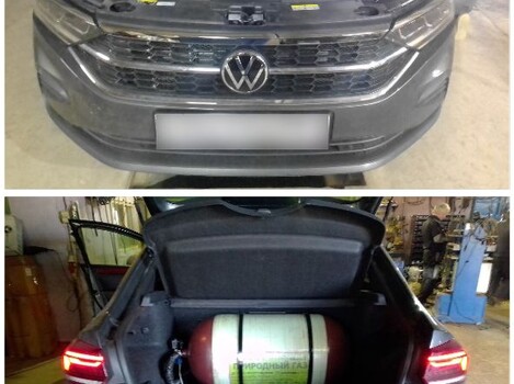 DIGITRONIC MP48 OBD с баллоном 90л. на а/м VOLKSWAGEN POLO