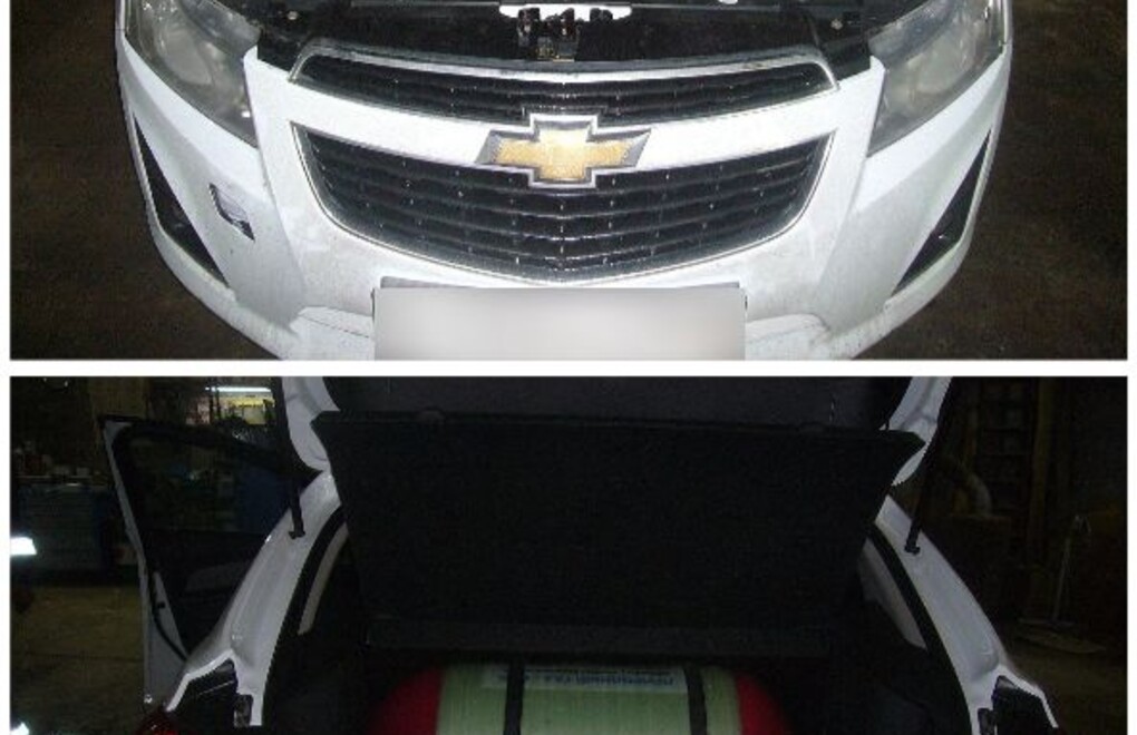 DIGITRONIC MP48 OBD с баллоном 95л. на а/м CHEVROLET KL1J CRUZE